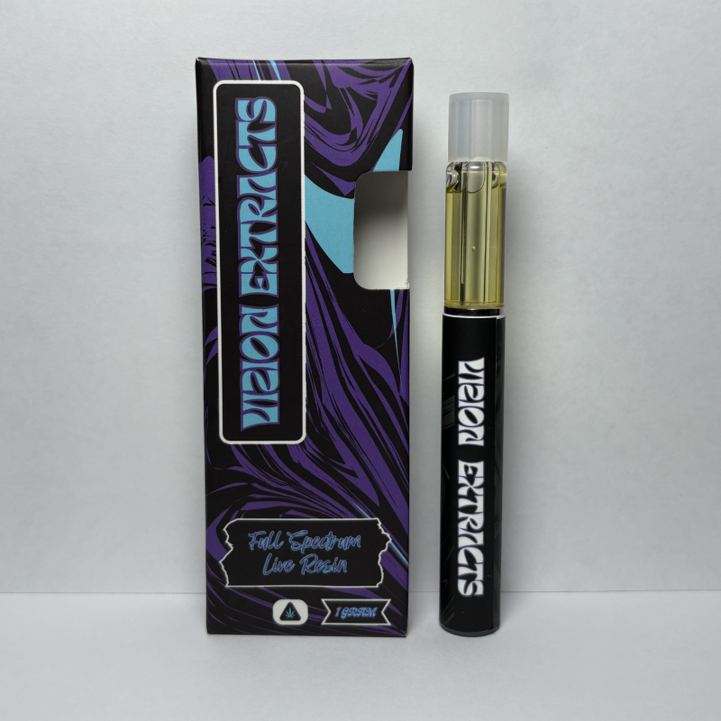 Bubba Kush Extracts – Full Spectrum Live Resin Vape | Indica | 1G
