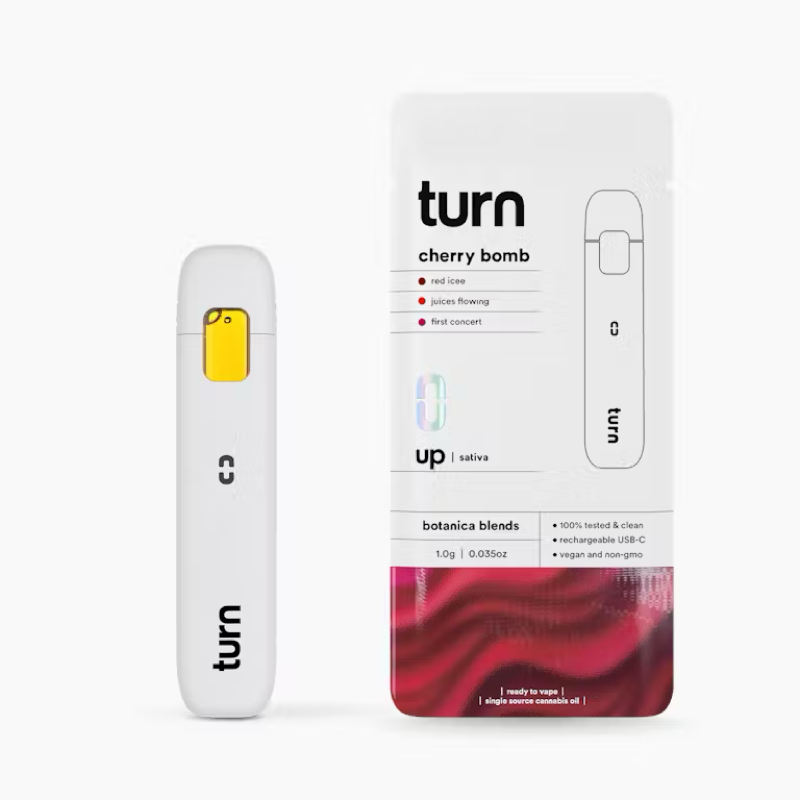 Turn – Strawberry Haze | 1.0g AIO Vape | Uplift (Hybrid)
